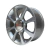 LLANTA FIAT 500 GRIS PLATA 16X6 4X98 ALEACION