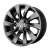 LLANTA VW SCIROCCO NEGRO MATE 14X6 4X100 DEPORTIVA ALEACION