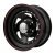 LLANTA ITALBO DIRECCIONAL SIN REMACHES NEGRO 15X6,5 4X160 DEPORTIVA CHAPA