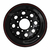 LLANTA ITALBO MODULAR DUTY NEGRA 16X7 8X170