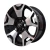 LLANTA TOYOTA HILUX 18X7.5 6X139.7 DIAMANTADO Y NEGRO