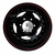 LLANTA ITALBO STAR NEGRO PERLADO 15X8 6X139