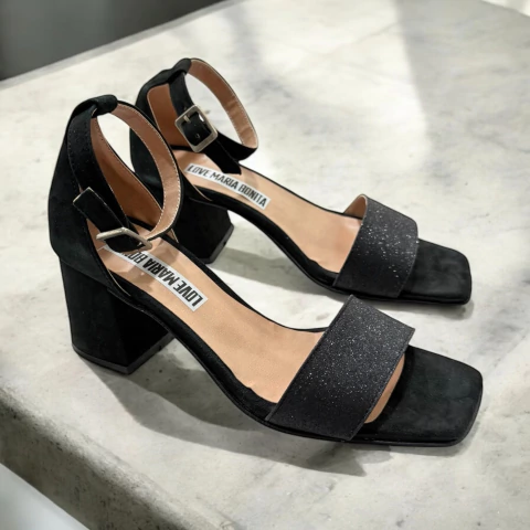 Penny Glitter • Punta Cuadrada