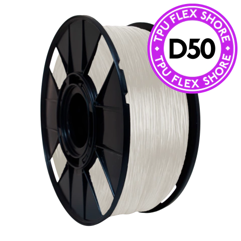 Filamento FLEX Natural D50