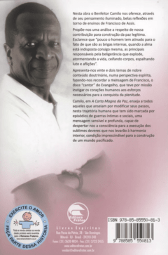 A Carta Magna da Paz - Raul Teixeira (médium), Camilo (espírito) - comprar online