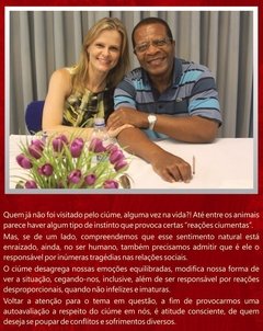 A Saga do Ciúme - Cristiane Maria Lenzi Beira e Raul Teixeira - comprar online