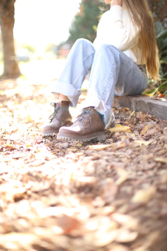 Borcegos Calinga Cuero - comprar online