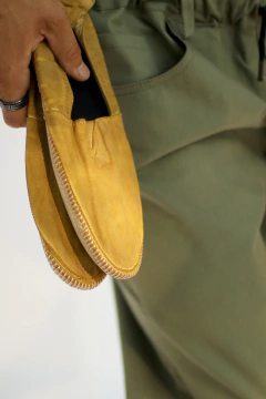 Alpargata Aura - Mostaza/Oliva en internet