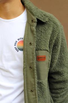 Campera Sur Corderito - Verde en internet