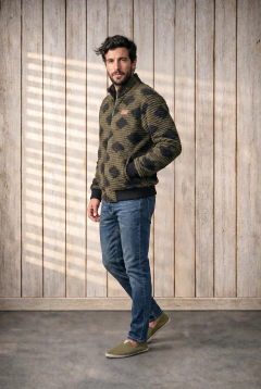 SACO BOMBER EBANO