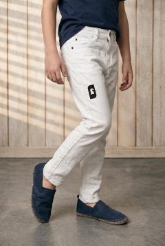 Pantalon blanco clásico