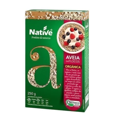 Aveia em flocos orgânica Native (250g)