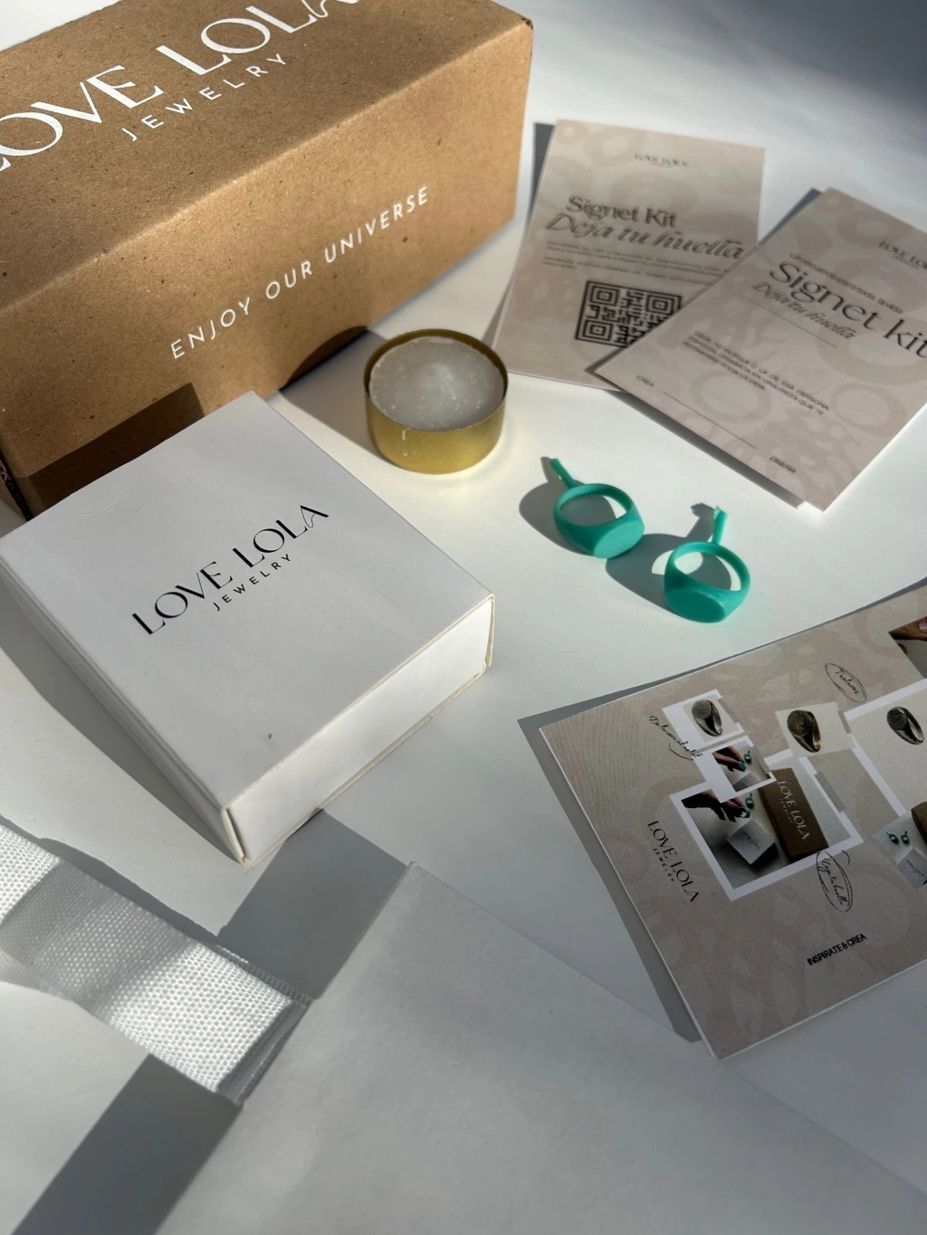 FINGER PRINT KIT (Dejá tu huella en tu anillo personalizado)