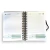 Agenda 2027 Diaria 16X22 Tapa Dura Diseño Premium Floral Verde - comprar online