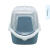 Litera Sanitaria Vico Open Top Con Cubierta 40x40x56 Azul en internet