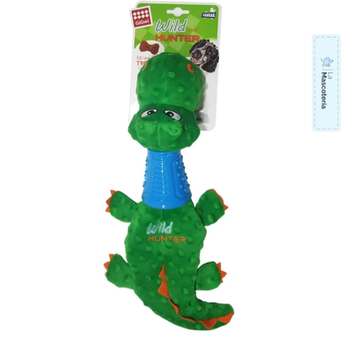 Cocodrilo de peluche con sonido