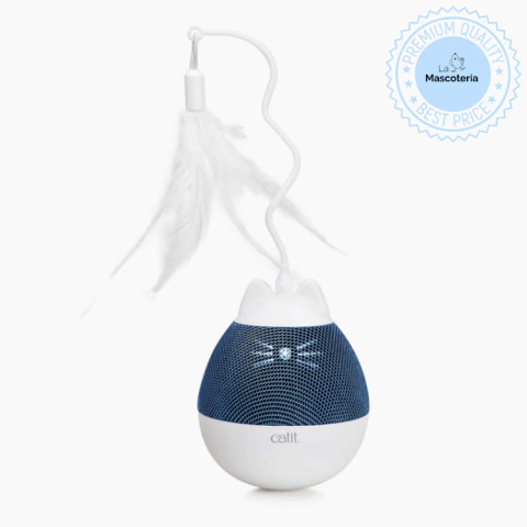 Pixi Spinner dispensador de alimento o golosinas para gatos - La Mascotería