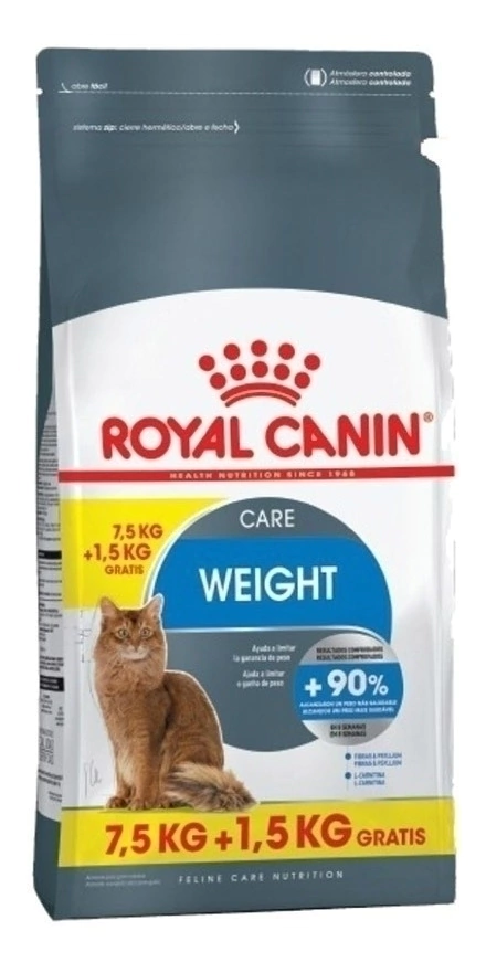 Royal Canin Cat Weight Care 7.5 + 1.5 Kg Gratis