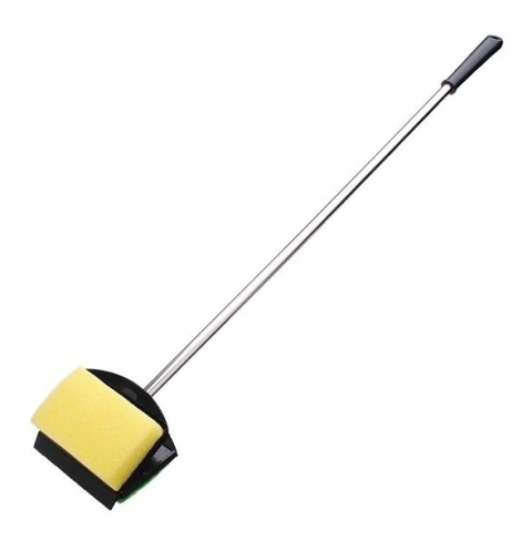 Raspador Esponja Con Mango Metálico Para Acuarios Boyu