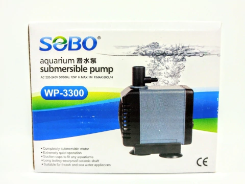 Bomba Sobo Sumergible Wp-3300 Alt Max 1 M; 600lts/h