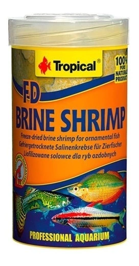 Artemia Fd Brine Shrimp Tropical X 8 Grs