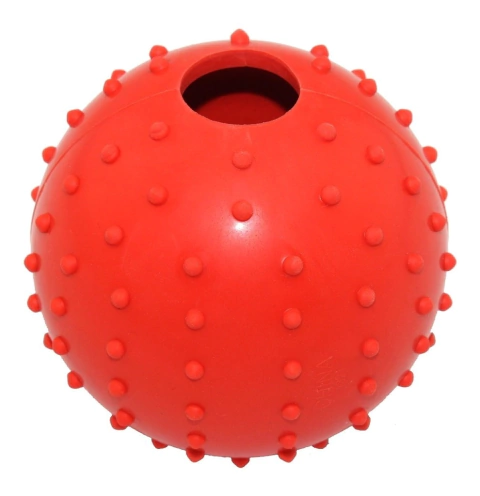 Pelota Con Puas De Goma Natural Con Campana 6