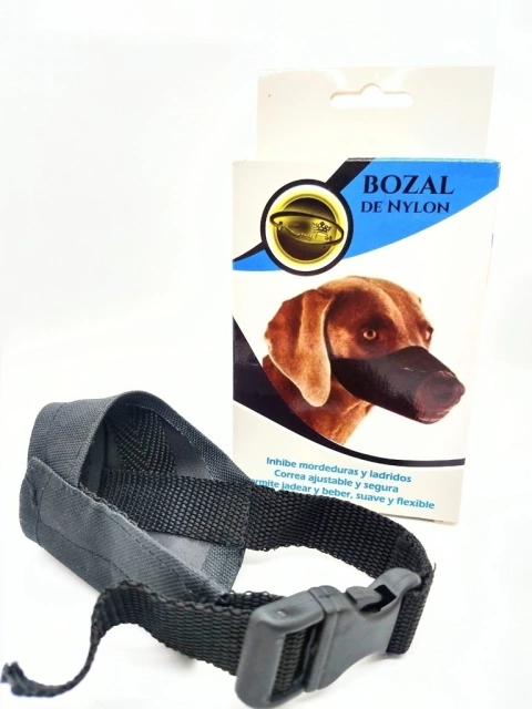 Bozal De Nylon Regulable Talle 3