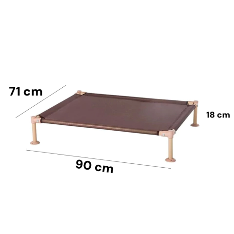 Cama en altura mallada para perros - tienda online