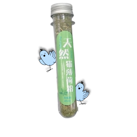 Catnip deshidratado en tubo para gatos