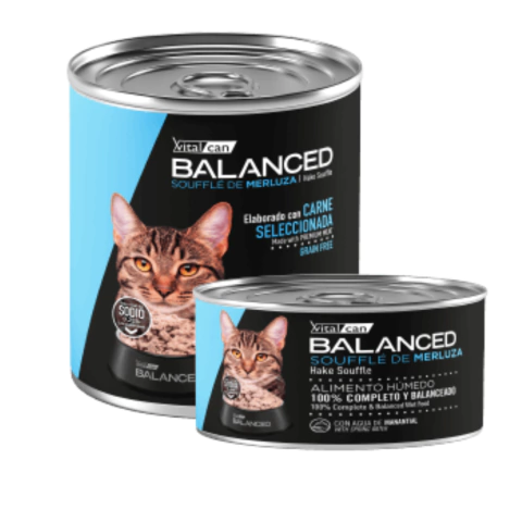 Balanced Soufflé Gato Adulto Merluza