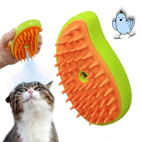 Cepillo a vapor Pet Brush para perros y gatos