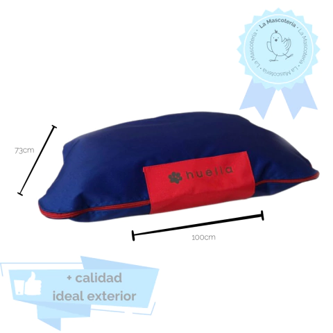 Cama colchón Funny desmontable anti desgarro para perros medianos y grandes - La Mascotería