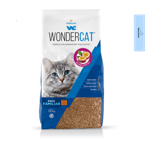 Piedras aglomerantes Wondercat para gatos pack familiar 12 kg en internet