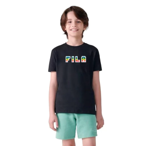 Camiseta Fila Letter Fun Juvenil
