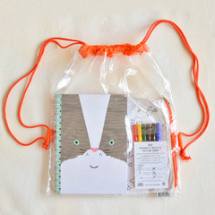 Kit infancia Gatito arco iris (c/mochila)