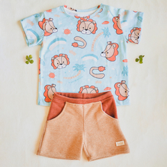 Short/Bermuda combinada CAMEL - tienda online