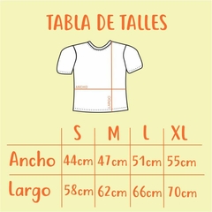 Remera MAPACHE RAYADO adultxs - tienda online