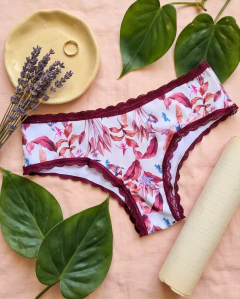 Hipster Burgundy Garden
