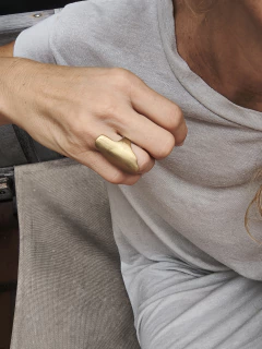 Anillo Piedra - Bronce - comprar online