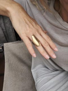Anillo Piedra - Bronce en internet