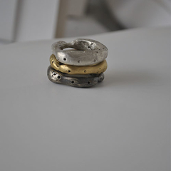 Anillos Wabi Sabi - Pack x 3 - Mukenia