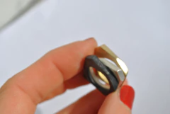 Anillos Kriptonita cuadrados - Pack x 3 - A pedido - Mukenia