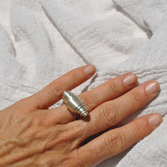 Anillo Circum trompo - Plata 925 en internet
