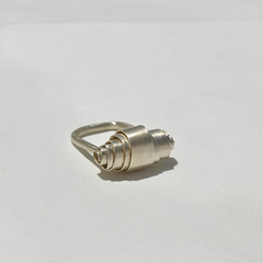 Anillo Circum trompo - Plata 925 - comprar online