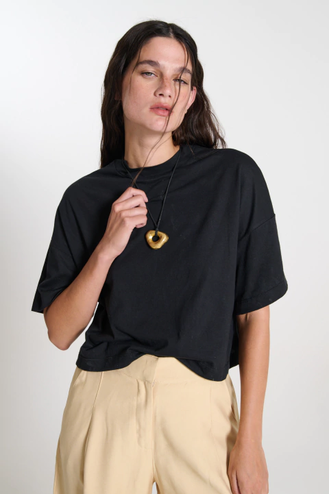 TOP CLEMENTINA NEGRO - comprar online