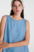 VESTIDO MARGARITA LIGHT BLUE - comprar online