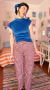 Remera Caroline Cielo