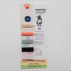 Kit de Bordado Pingüino de Magallanes - tienda online