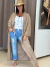 Kimono italiano de lino tramado - tienda online