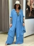 Conjunto mono y camisa super amplio - comprar online